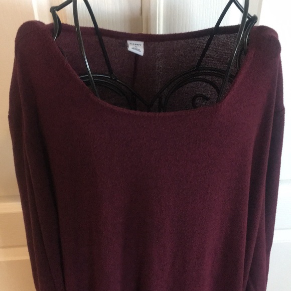 Old Navy Swing Dress (burgundy) - Picture 3 of 4
